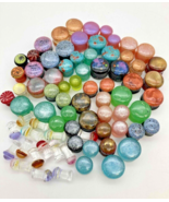 Lot of Assorted Ear Gauges – Glass &amp; Acrylic Plugs, Mixed Sizes, 114g - $26.72