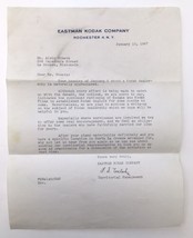 Eastman Kodak Company Business Letter About Dealership La Crosse WI F.S.... - £11.47 GBP