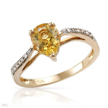 Gorgeous Ring With 1.11ctw Precious Stones - £479.51 GBP
