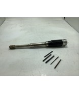 Millers Falls No. 188A Hand Push Drill w/ Five Bits - $314.05 MXN