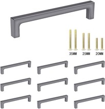 10 Pack Kitchen Cabinet Handle 5 Inch Solid Drawer Handle Zinc Alloy - £22.59 GBP