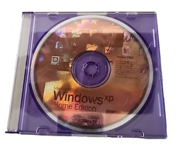 Microsoft Windows XP Home Edition Version 2002 CD Disc- NO Key - $10.56