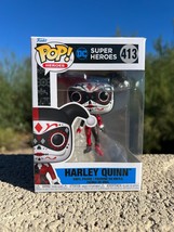 Funko Pop Heroes  - Dia De Los - DC - Harley Quinn - (#413,NEW) - £14.90 GBP