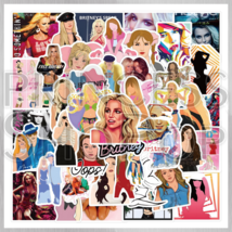 Britney Spears Stickers 55PCS non-repeated, Poster, Photo, Rare, Doll, C... - £18.11 GBP