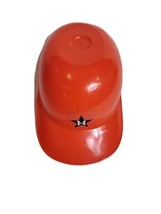 MLB Mini Baseball Batting Helmet 5&quot; Orange Houston Astros  - £10.96 GBP