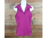Express Stretch Top Womens Size 3/4 Purple Sleeveless TG22 - $8.41