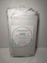 AirflowBaby by BreathableBaby, Breathable 11&quot; Mesh Liner for Cribs with ... - $19.79