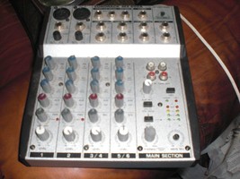 Behringer Eurorack MX 602A Ultra-Low Noise 6 Channel Mixer No Power Cord UNTEST - £17.13 GBP