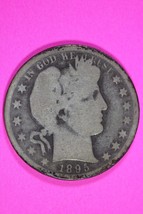 1895 O Barber Liberty Half Dollar Scarce Semi Key Date Coin New Orleans ... - $26.66