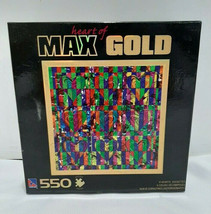 SURE LOX Heart of Max Gold 550 Piece Puzzle 2008 Brand New Sealed FREE S... - $19.99