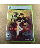 Resident Evil 5 Gold Edition (Microsoft Xbox 360, 2010) CIB w/Manual Tested - $18.19 CAD