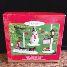 2001 Hallmark 3 Victorian Memories Ornaments Thomas Kinkade New in Box  - £7.90 GBP