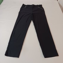 Zac & Rachel Women's Black Stretch Leggings Zip Pockets Size 6 (24×26) image 6