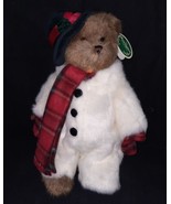 Bearington Christmas Bear Willie Melt 1757 New With Tags White Suit  13 Inch - $42.99