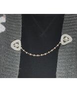 Faux Pearl Sweater Clip Guard - $25.00