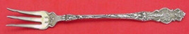 Irian by Wallace Sterling Silver Pickle Fork 3-Tine 6&quot; Figural Serving H... - $88.11