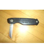 Vintage Stanley Utility Knife #10-049 Black - $274.63 MXN