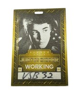 2013 Justin Bieber Believe Summer Tour Unused Satin Working Backstage Pass - $45.26 CAD