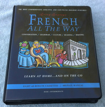 Living Language French All the Way cassette course - $24.00