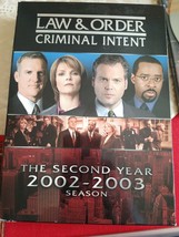 Law &amp; Order: Criminal Intent - The Second Year (DVD, 2006, 5-Disc Set) - $14.75