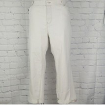 Westport DressBarn White Mid Rise Girlfriend Jeans Size 24W NWT - £18.22 GBP