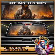 By My Hands - Truck Back Window Graphics - Customizable - £44.29 GBP+