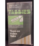 Tabbies Type-On Index Tabs 2&quot; Yellow, Stock No. 58800, 10 Packs of 12 la... - $10.00