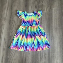 NEW Boutique Tie Dye Girls Sleeveless Dress 18M 2T 3T 4T 5-6 6-7  - £6.67 GBP