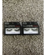 2 ~ ARDELL ~ Fauxmink Wispies Eyelashes - DEMI WISPIES - Black - $136.62 MXN