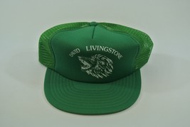 David Livingstone Lion Hat Mesh Snapback Adjustable Scottish Green Wilson - £15.17 GBP