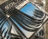 5 packs 6ea -Tsunami SaltX 2X Long Shank J Hooks 8/0 - £23.73 GBP