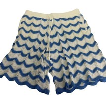 Men&#39;s Fashion Nova Go With The Waves Knit Shorts Size L - £19.77 GBP