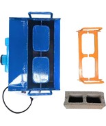 Concrete Block Machine Electric Hollow Making Maker Machine Customizable... - $997.64 CAD