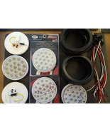 (6) 19 LED Trux Dual Revolution 4&quot; Round Clear Lens Stop Tail Turn Back-... - €244,46 EUR