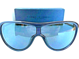 New PORSCHE DESIGN P 8598 P8598  A Gray Blue  Shield Sunglasses - £152.23 GBP