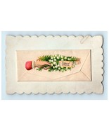 Victorian Embossed Calling Card With Envelope Name Inside - Emery Hendri... - £5.24 GBP