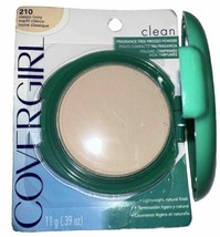 CoverGirl CLEAN pressed powder #210 Classic Ivory (New/Sealed/Discontinued) - £15.65 GBP