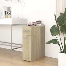 Modern Wooden Apothecary Office Storage Cabinet Unit With Drawer Pull Out Door - £44.82 GBP+