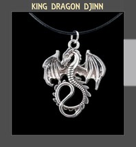 DRAGON DJINN AMULET MAGICAL POWERS UNIQUE~Success~Super Happy Totem RICH... - £63.71 GBP