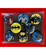 Batman 1960s TV Series Animation Set of 8 1.0 inch Round CERAMIC Magnets... - $17.75