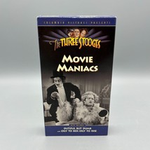 The Three Stooges &quot;Movie Maniacs&quot; (1936) Columbia Home VHS 1993 Tape - £6.32 GBP