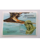 MNH Maldives 1992 Mysteries Of The Universe Stamp Sheet Atlantis - £3.96 GBP