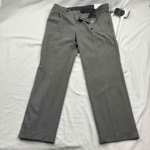 NWT Lauren Ralph Lauren Men&#39;s Dress Pants Gray Classic Stretch Pleated 3... - $47.52