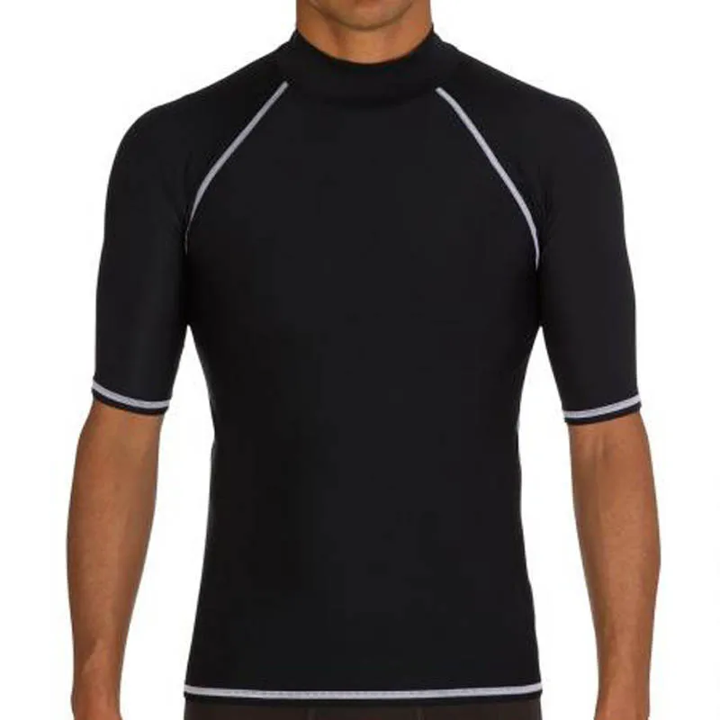 Sporting SBART Surf Wetsuit Men Swimwear Short Sleeve T-shirt for Swimming Wet S - £31.97 GBP