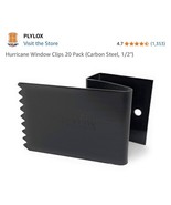 Plylox Hurricane Clips - 1/2&quot; Carbon Steel - 20 Pieces (1 Pack) Hurrican... - $635.71 MXN
