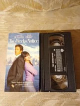 Two Weeks Notice VHS 2003 PG-13 Sandra Bullock Hugh Grant WB Warner Home... - £6.31 GBP