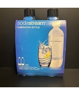 SodaStream 1L Carbonating Bottle Twinpack -  2x1L (1.06QT) New - $281.69 MXN