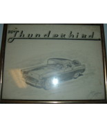 Pencil Drawing - 56 Thunderbird signed by George 14 x 11 - $95.00