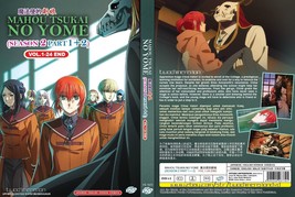 Anime Dvd~English Dubbed~Mahou Tsukai No Yome Season 2-Part 1+2(1-24End)+GIFT - £19.82 GBP