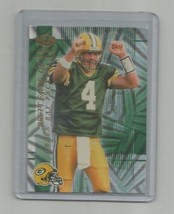 Brett Favre (Green Bay Packers) 2000 Collector&#39;s Edge Master Legends Insert #10 - £7.60 GBP